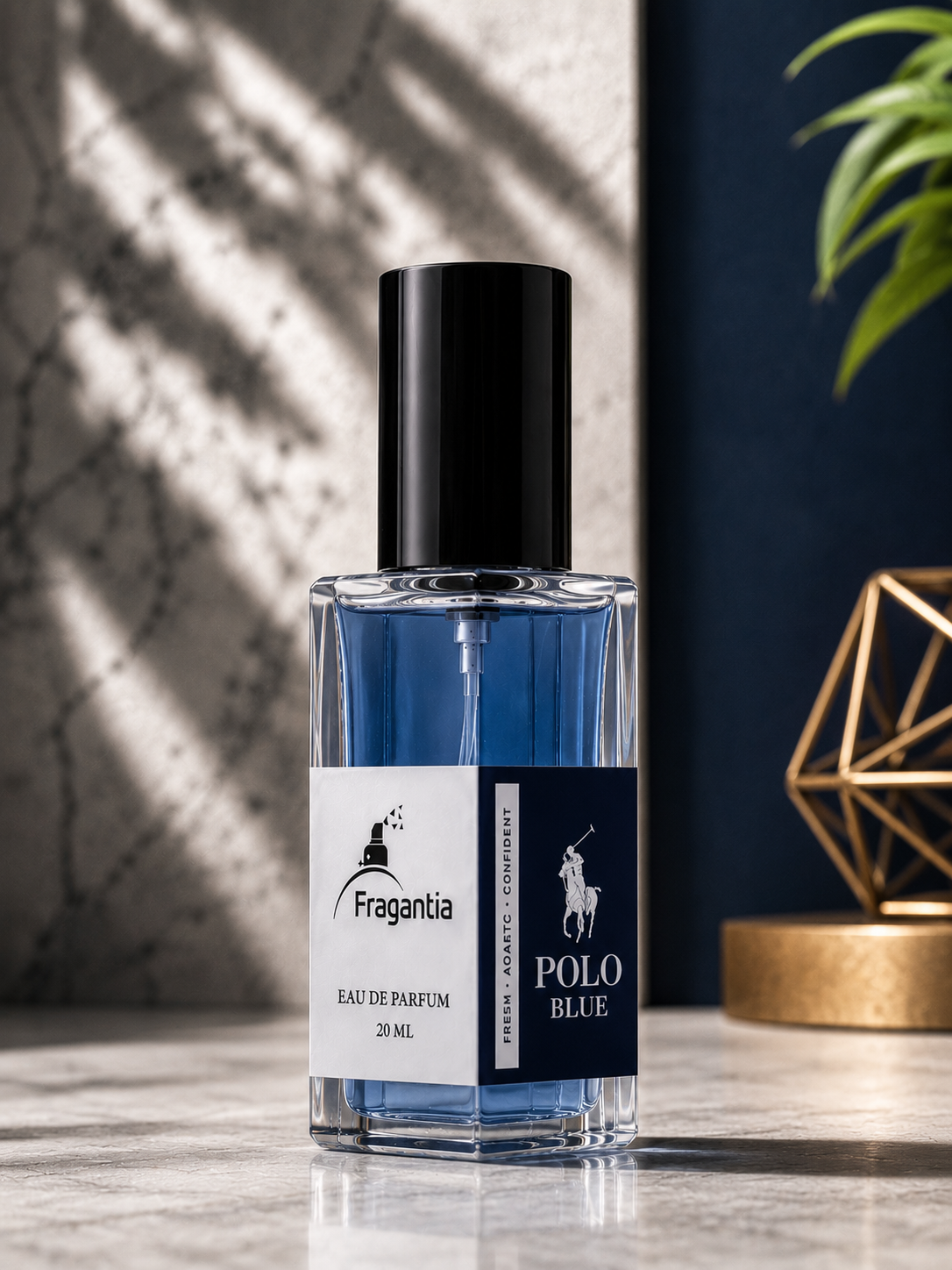 Polo Blue Eau De Parfum | Premium Long-Lasting Fragrance Perfume | Unisex | 20 mL