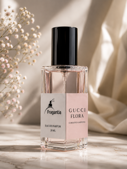 Gucci Flora Eau De Parfum | Premium Long-Lasting Floral Fragrance Perfume | Unisex | 20 mL