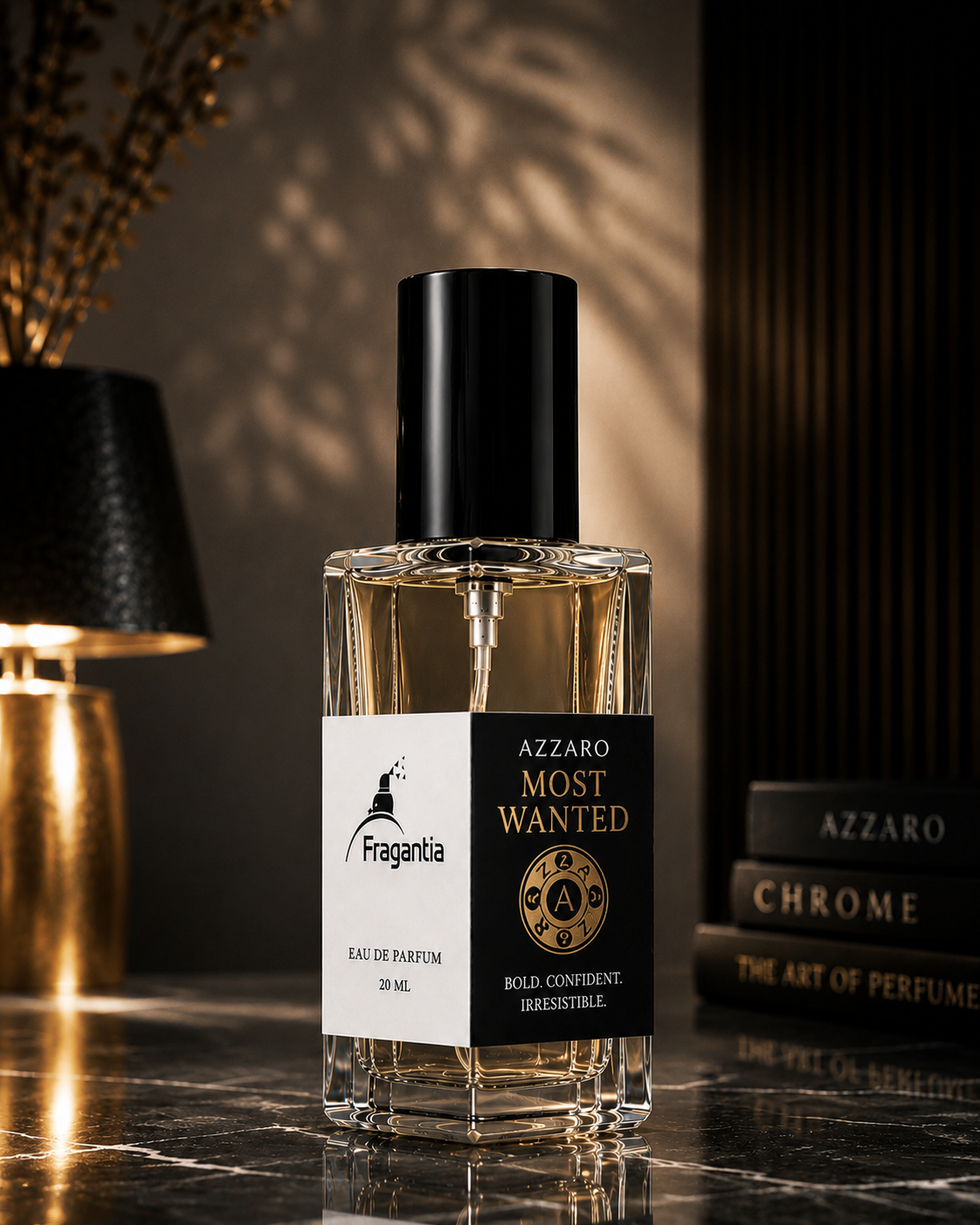 Azzaro The Most Wanted Eau De Parfum | Premium Long-Lasting Fragrance Perfume | Unisex | 20 mL