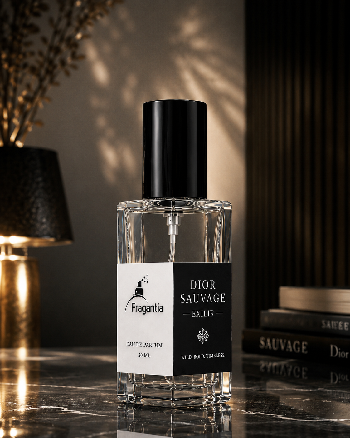Dior Sauvage Elixir Eau De Parfum | Premium Long-Lasting Fragrance Perfume | Unisex | 20 mL