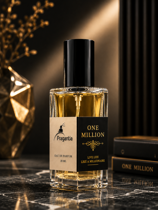 Luxury Signature Perfume Combo | Baccarat Rouge + One Million | Premium Long-Lasting Unisex Eau De Parfum | 20 mL x 2