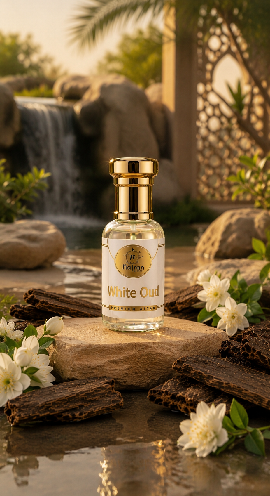 White Oud Premium Attar Perfume Oil (6ml) | Long-Lasting Fragrance | Alcohol-Free | Unisex