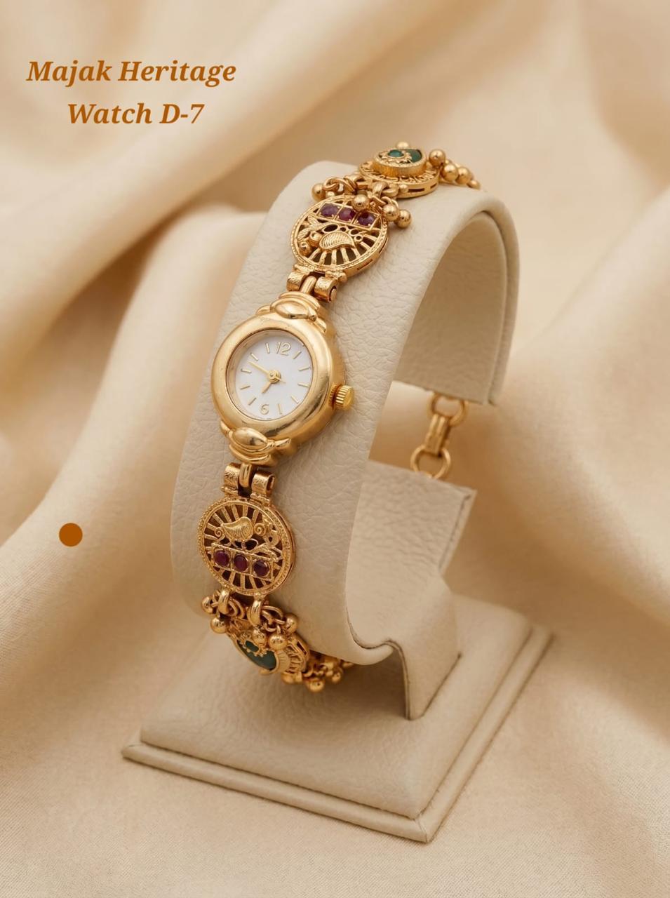 Velvet Noor Heritage Gold Women's Watch