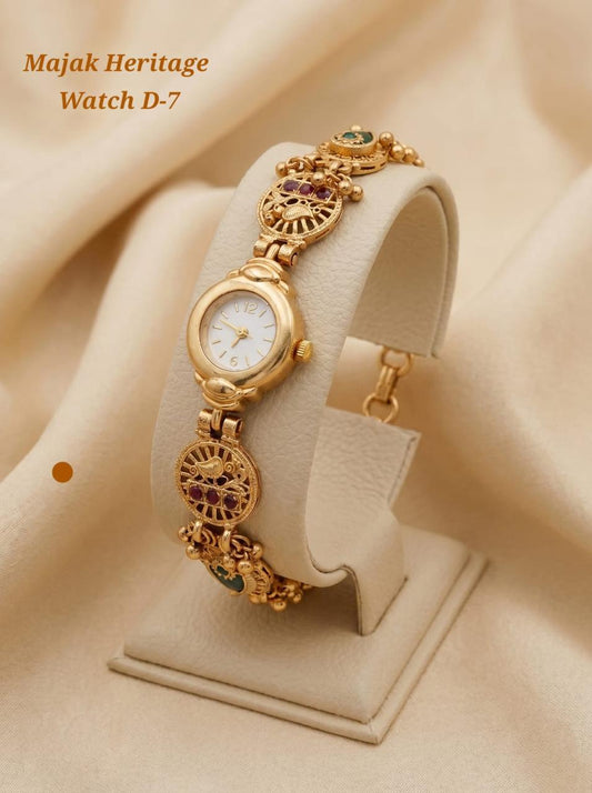 Velvet Noor Heritage Gold Women's Watch