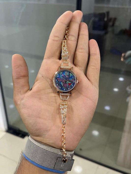 Velvet Amour Rose Gold Women's Designer Watch