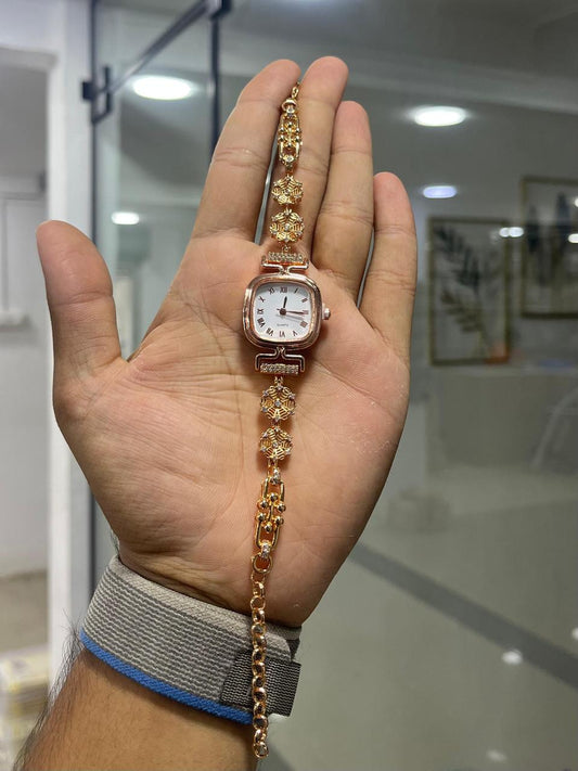 Velvet Celestia Rose Gold Women's Bracelet Watch
